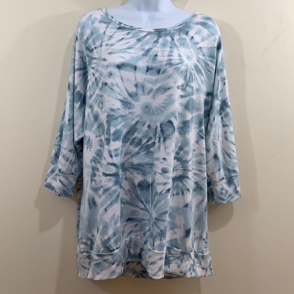 Just Be... Tie Dye Super Soft Sweater  Size 2X